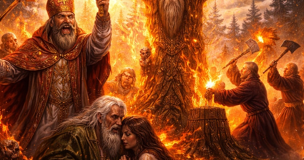 Почему церковь уничтожала священные рощи