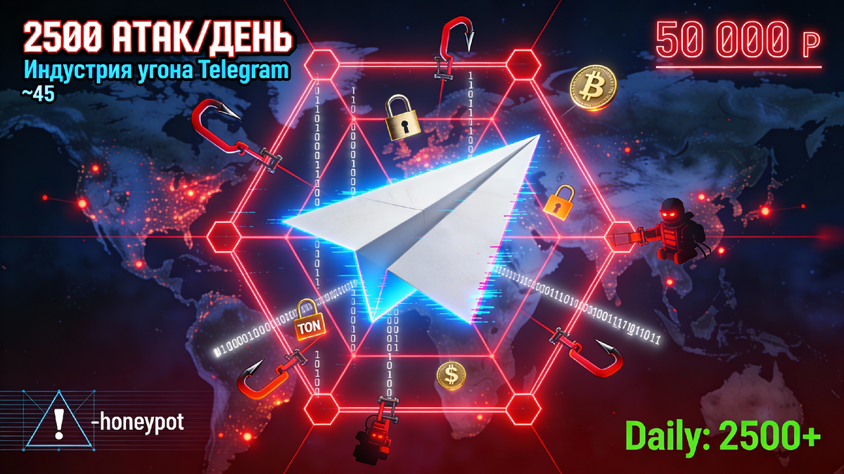 Я думал, Telegram самый защищенный — но обнаружил, что аккаунт может стоить от 50 000 рублей на черном рынке