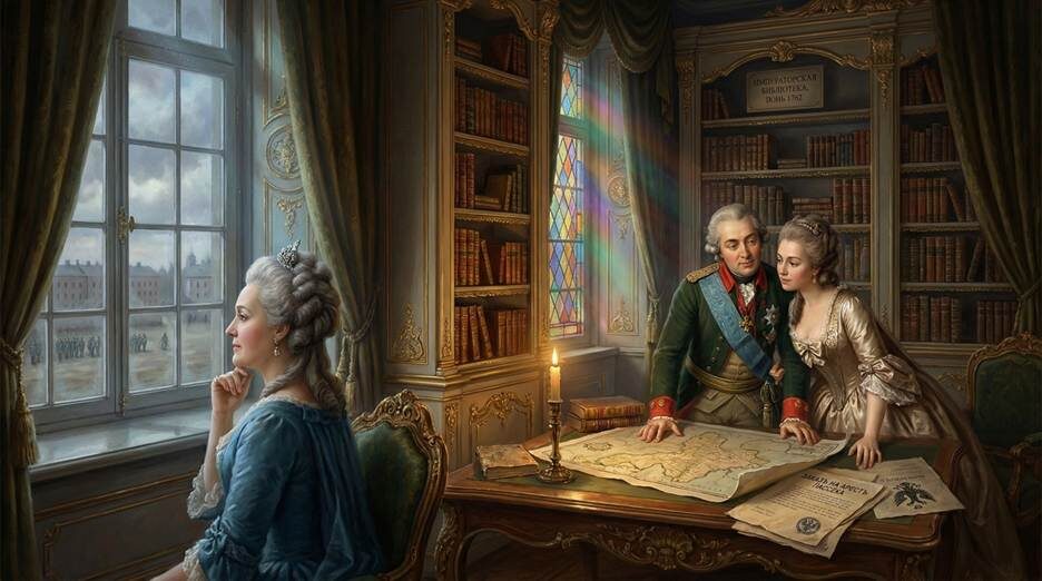 Шёпот в императорской библиотеке.