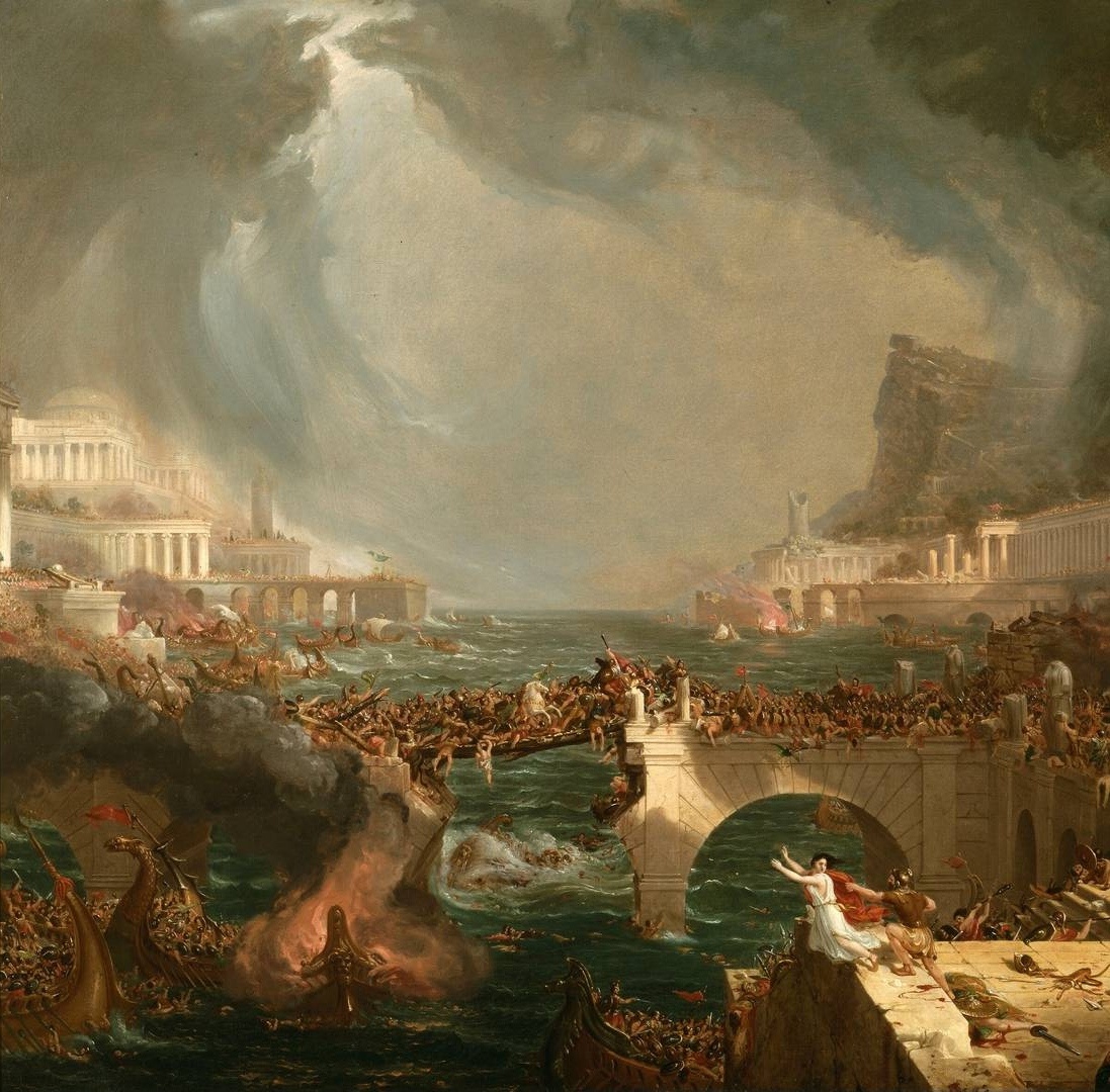     Томас Коул. Крушение империи. 1836