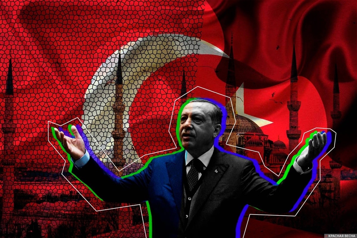     Президент Турции Эрдоган пытается выступить миротворцем   
Евгений Давыдов © ИА Красная Весна