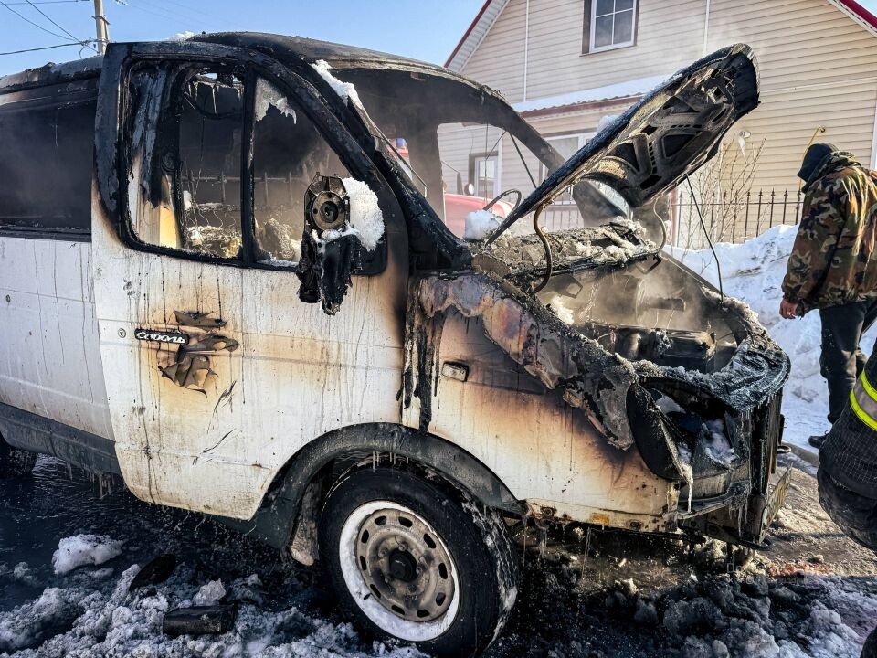    Пожар на улице Раздольная. Источник: Дмитрий Ларкин, t.me/larkindms