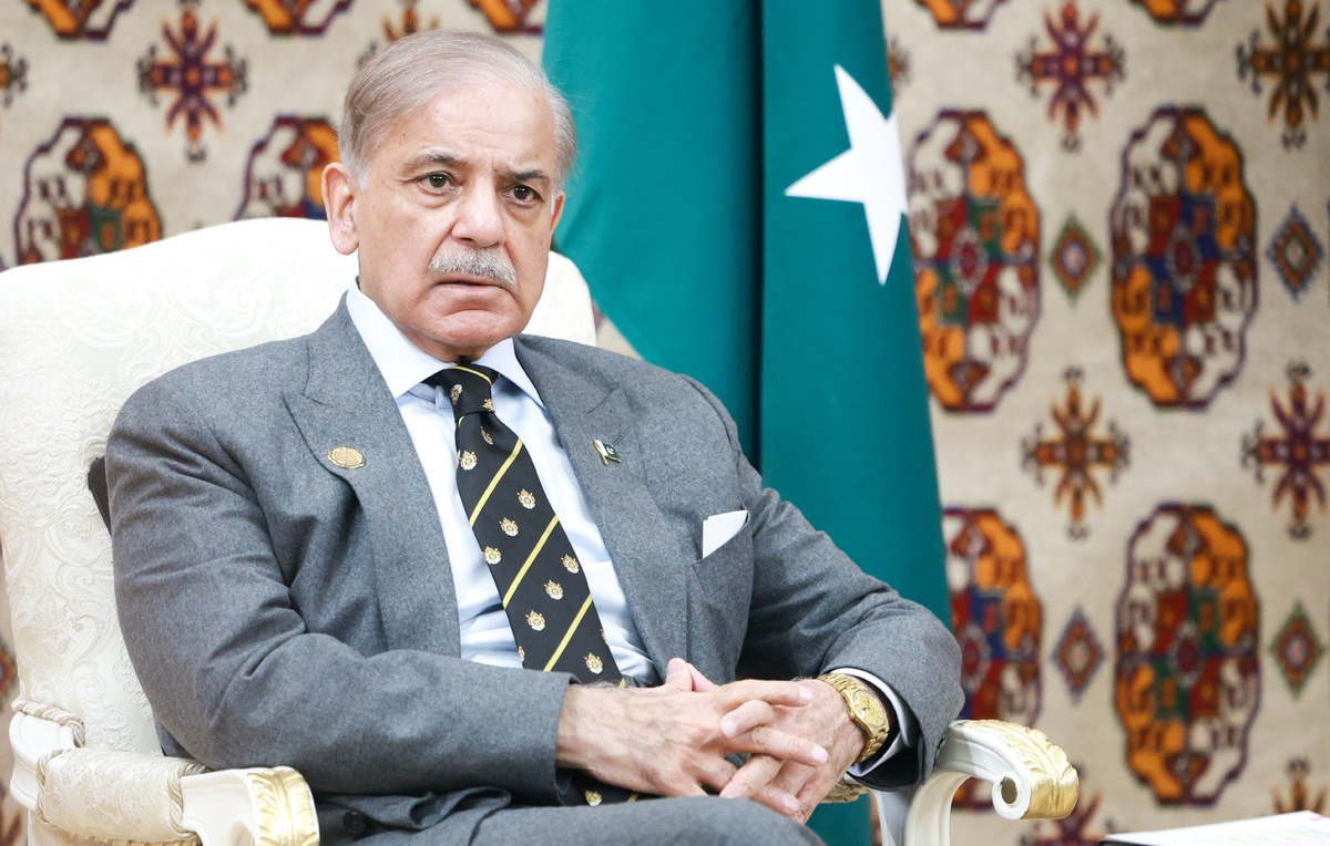    Премьер-министр Пакистана Шахбаз Шариф  Александр Щербак/ТАСС
