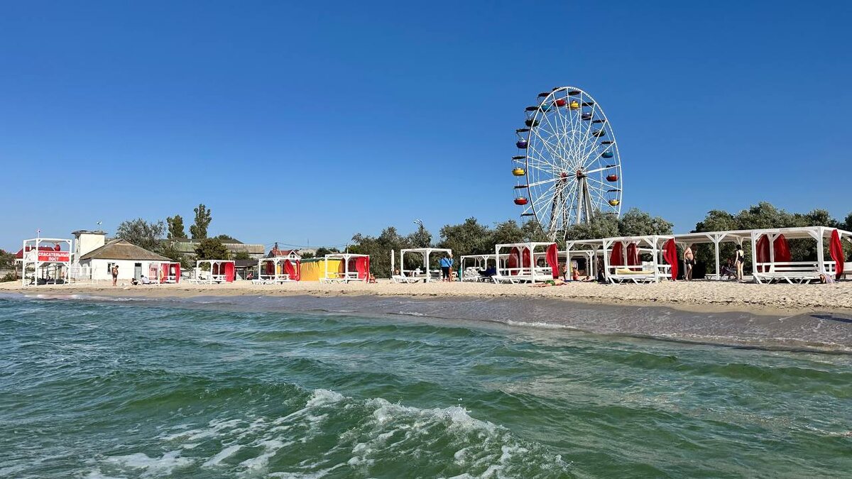 Пляж Черноморское