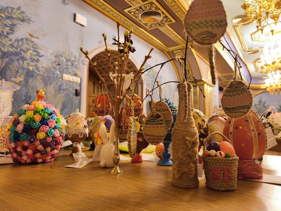    Работы детей из Горловки. Фото: ТГ/ Горловская епархия