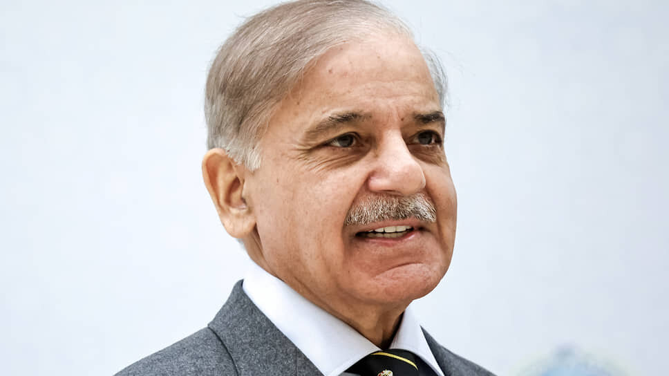 Шехбаз Шариф, премьер-министр Пакистана.📷Фото: Sputnik / Alexander Kazakov / Pool / Reuters