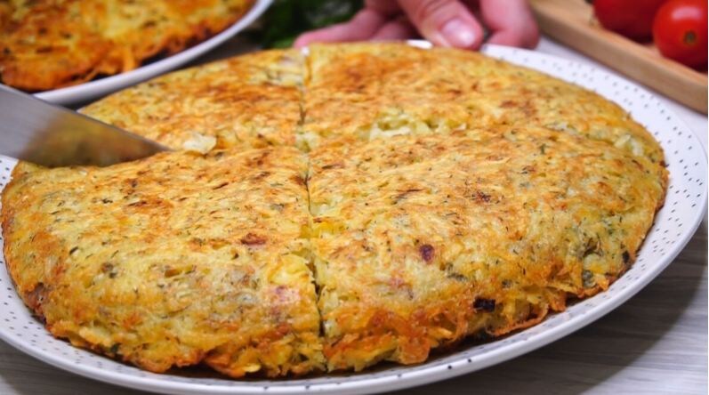 Картофельный пирог на сковороде: моё любимое блюдо для завтрака и ужина