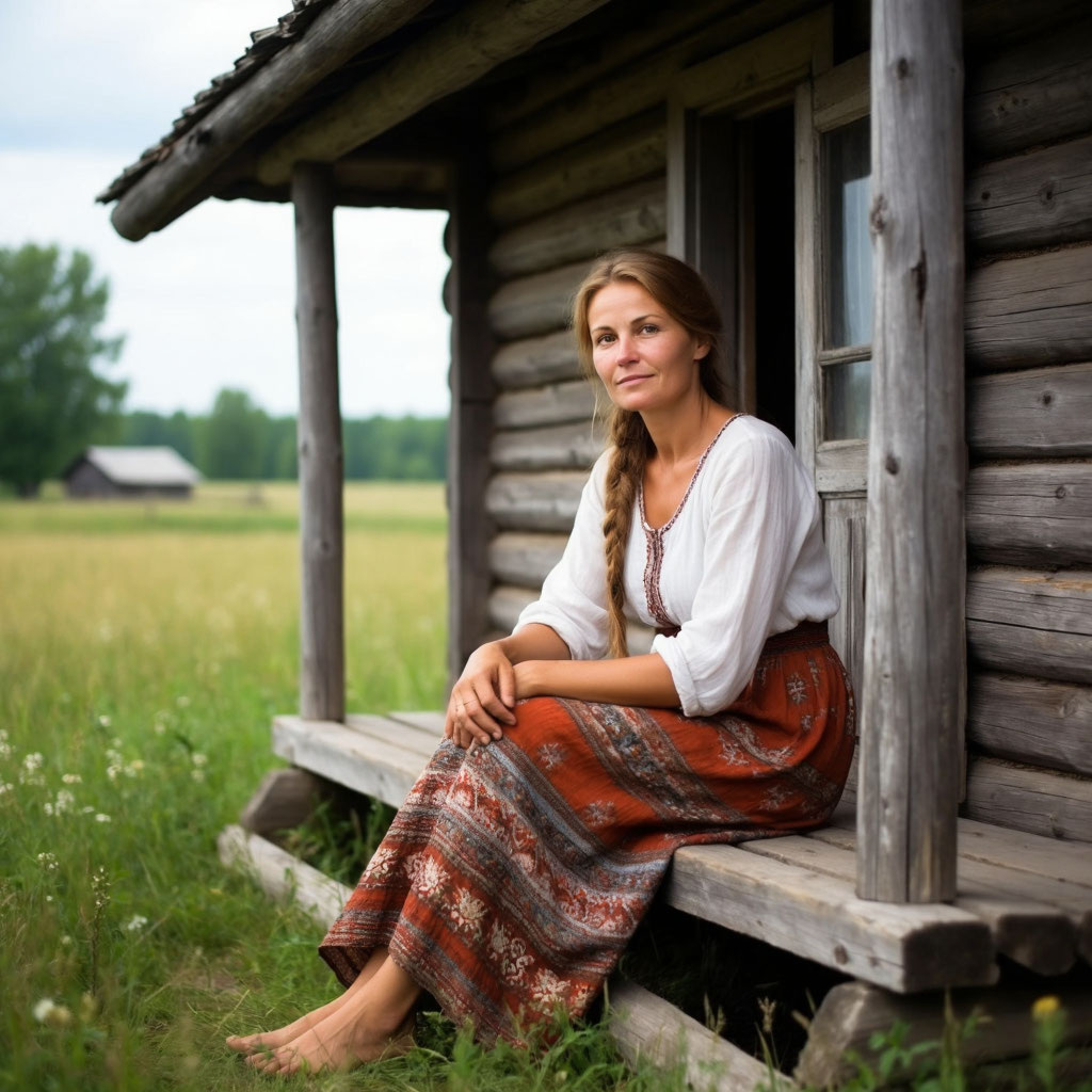 Русская женщина 