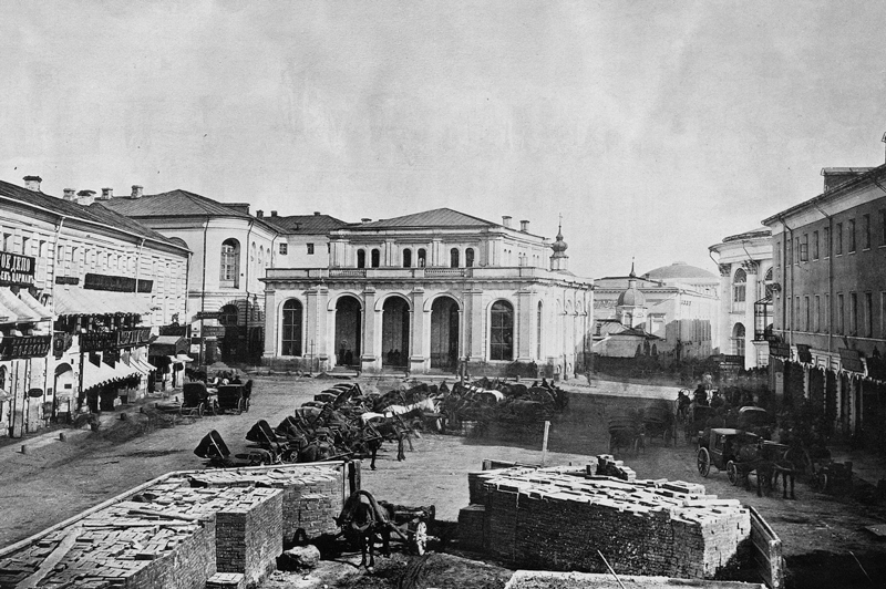 Московская биржа, фото 1864 года