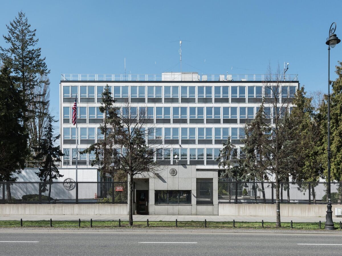   Посольство США в Варшаве, Польша | CC BY-SA 3.0 / Adrian Grycuk /