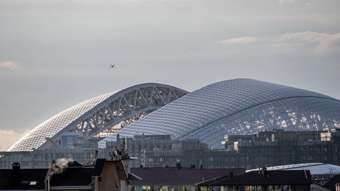    Стадион «Фишт» в Сочи. Global Look Press