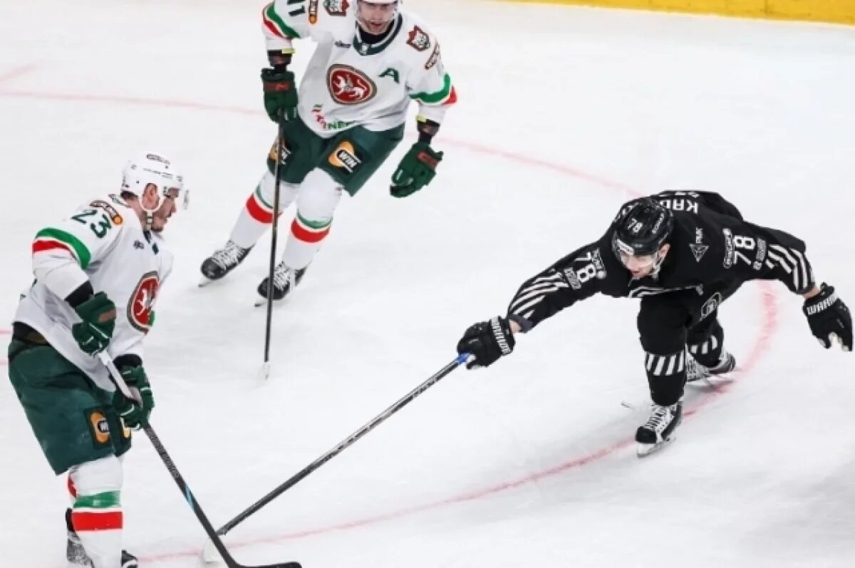    Челябинский «Трактор» всухую уступил «Ак Барсу» в домашнем матче