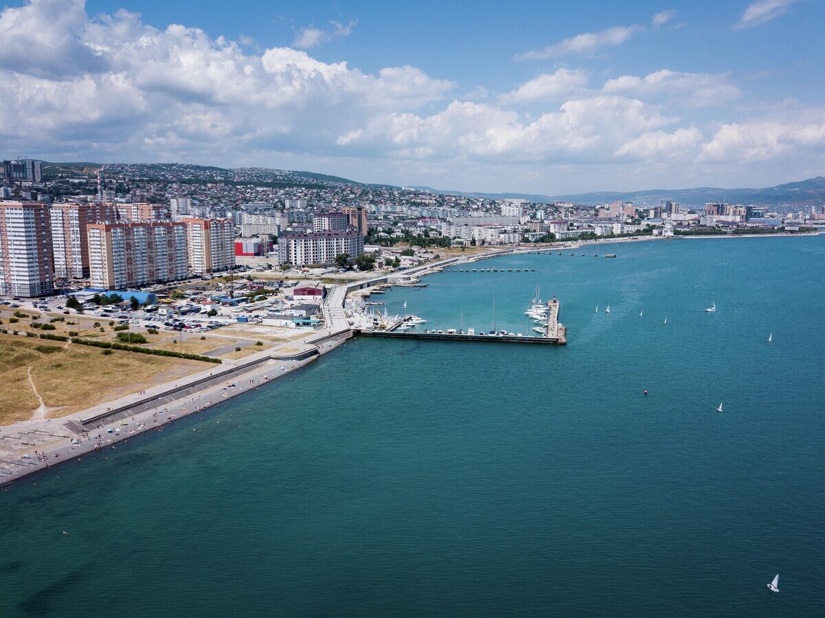    Береговая линия города Новороссийска | © РИА Новости / Виталий Тимкив