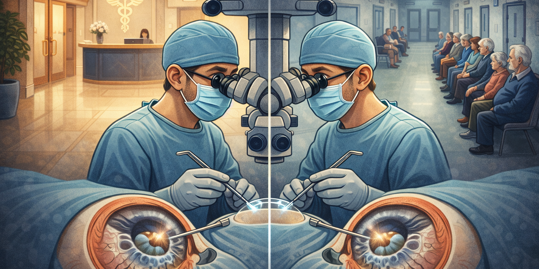 Частная клиника vs государственная: где лучше оперировать катаракту