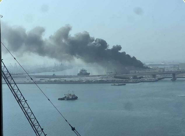   Иран ударил по авиабазе Франции в ОАЭ. ФОто: соцсети