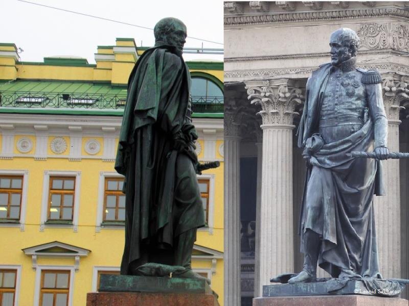 Памятник герою Отечественной войны 1812 года. В книге упомянут как пример того откуда берутся городские легенды.