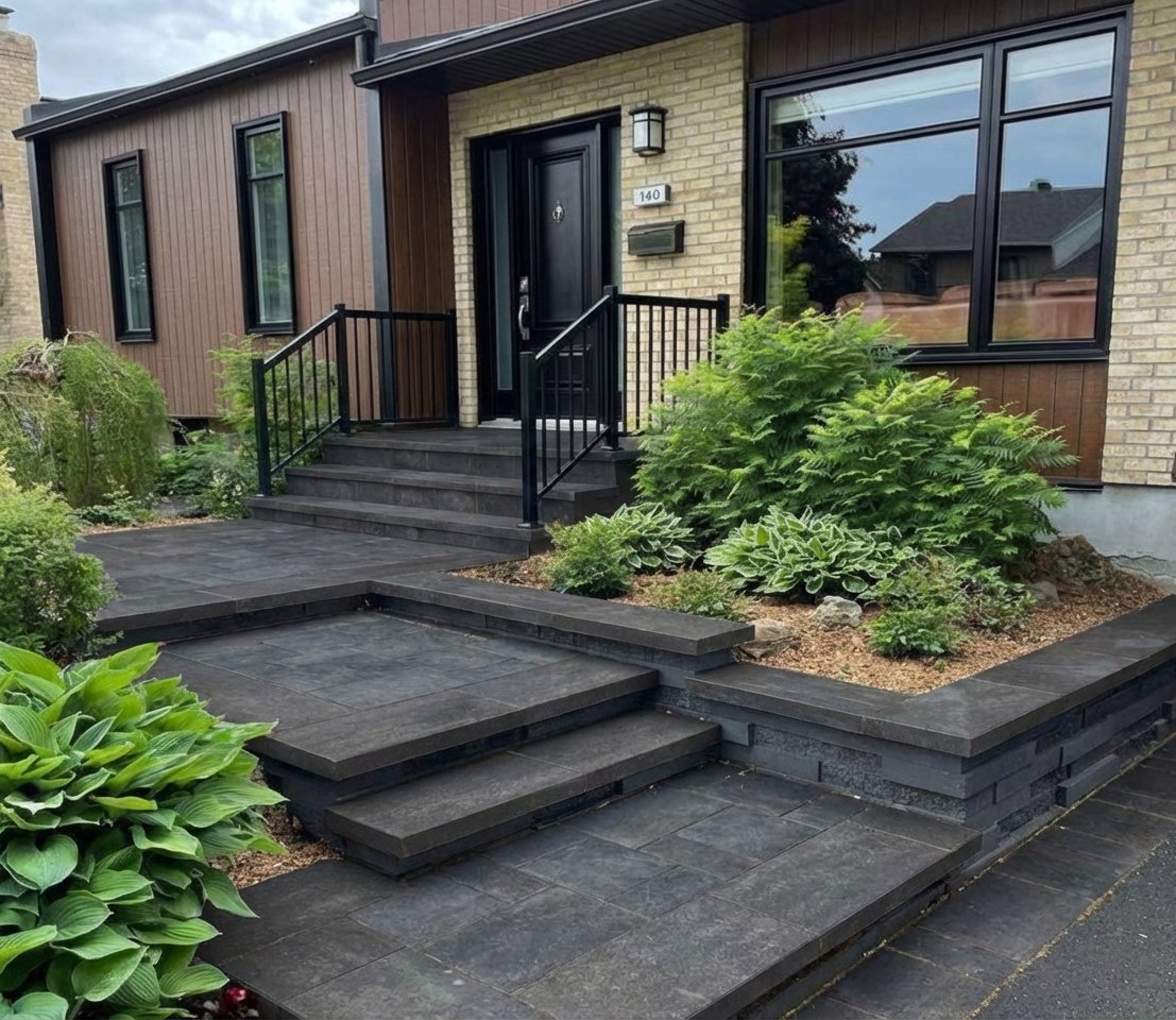 Ступени из керамогранита