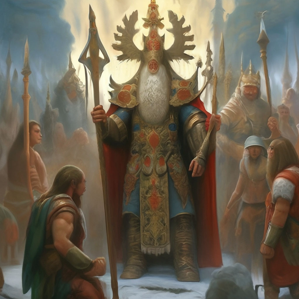 Языческие боги древней Руси shedevrum.ai Автор Данил Гоммершмидт