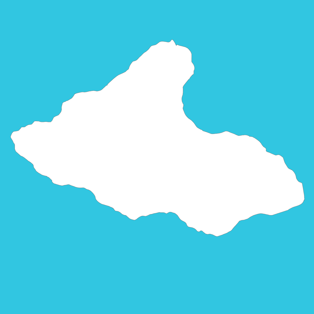 Карта Оспада