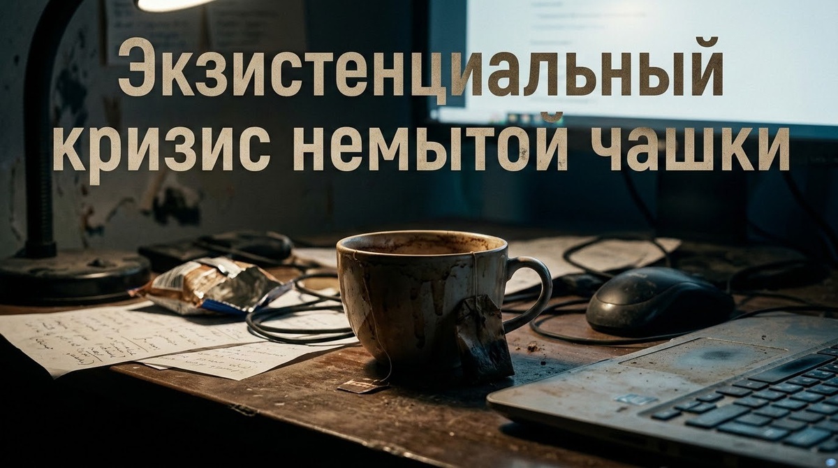 Трагедия кухонного масштаба, где закипает чайник и всплывают все невысказанные обиды за годы брака.