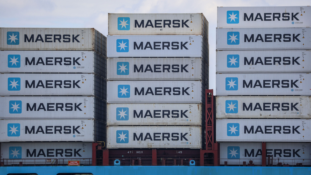    Maersk судно карго ГЛ