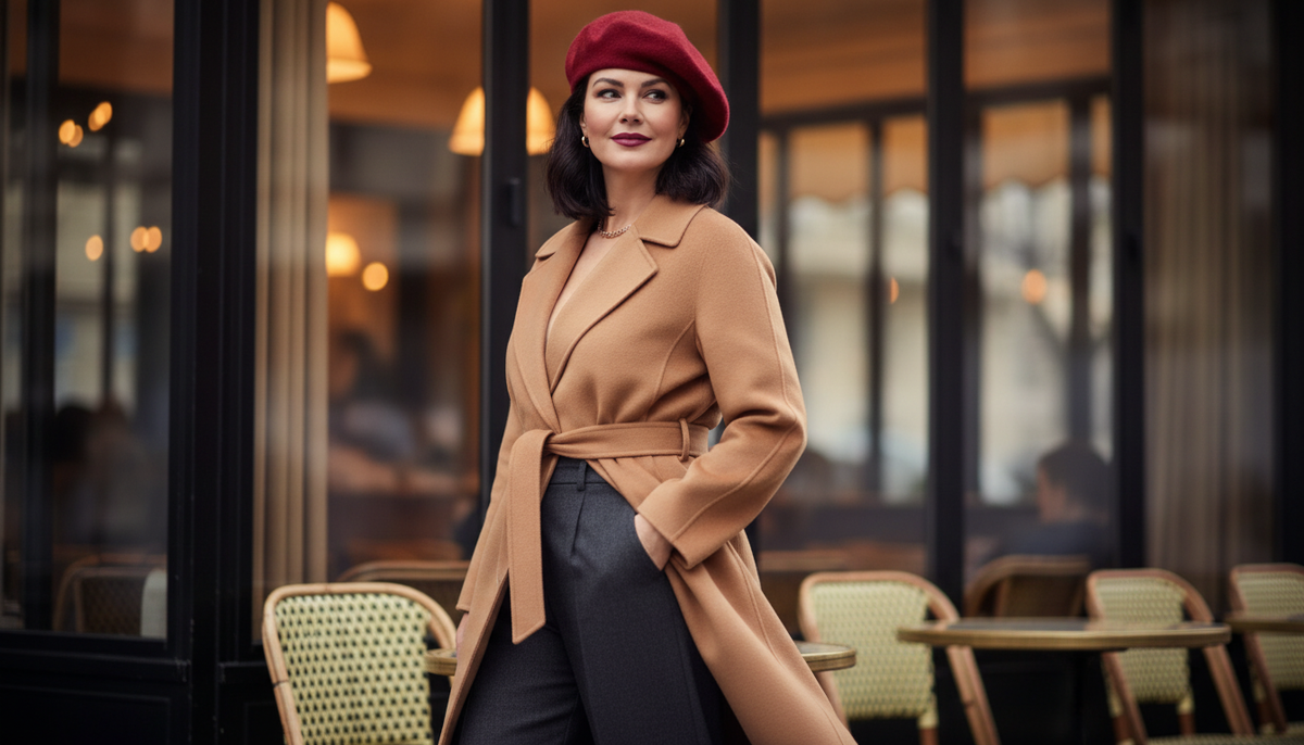 Малиновый берет делает с нейтральным образом то, что хороший друг делает со скучной вечеринкой