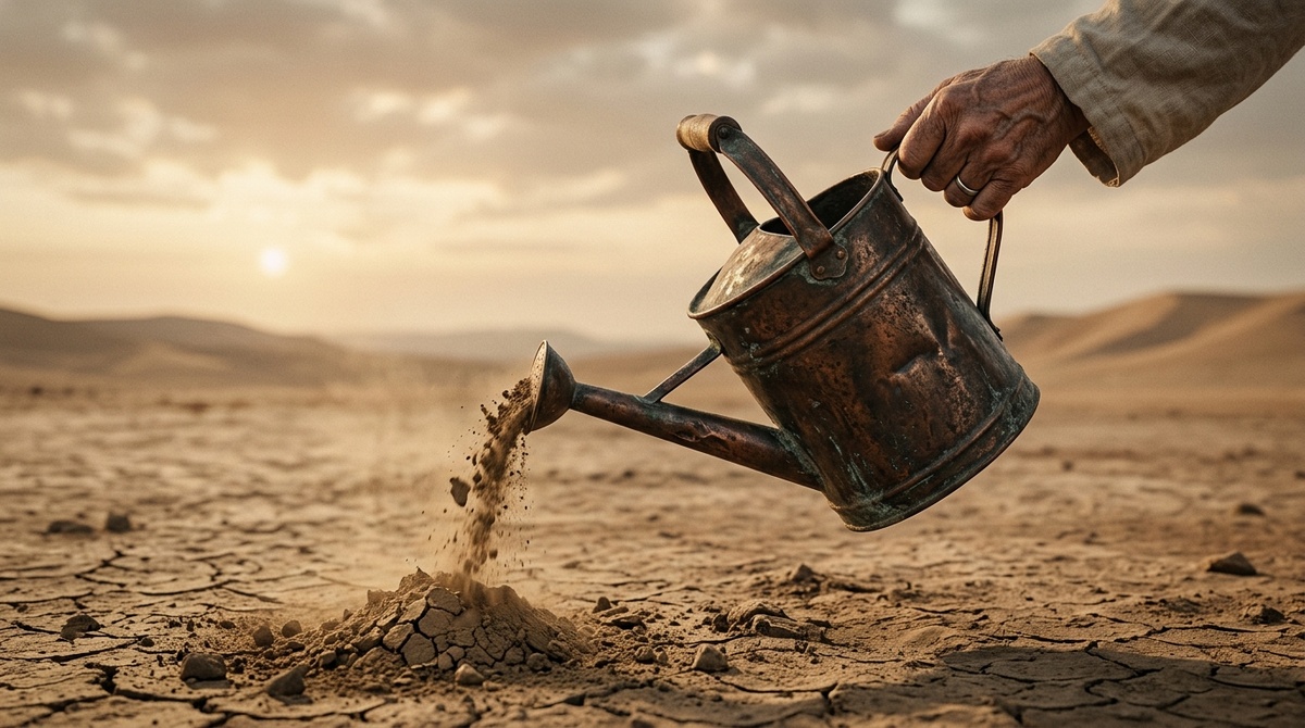 Мы часто ждём живительной влаги там, где уже давно одна лишь пыль.
