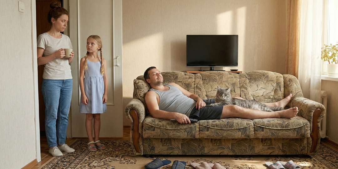 Муж взял отпуск. Я начала пить валерьянку