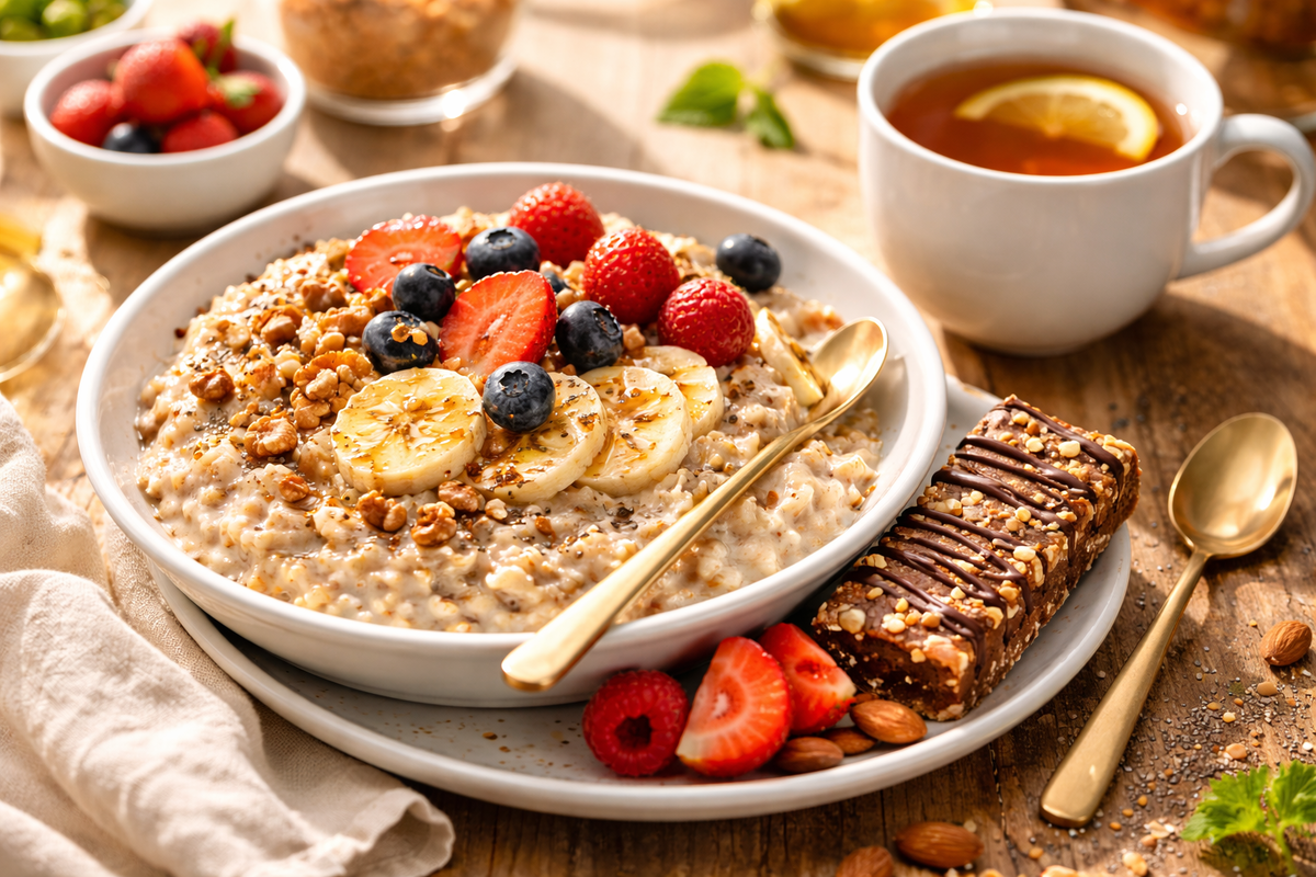 завтрак на дефиците калорий