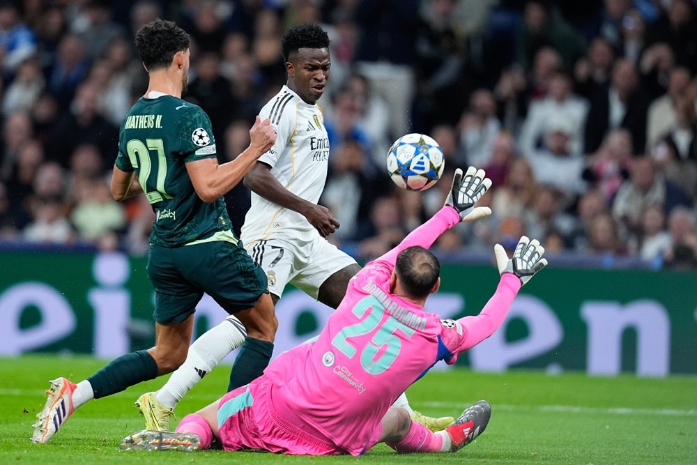    В декабре прошлого года "Реал" проиграл "Манчестер Сити" на своем поле в общем этапе Лиги чемпионов - 1:2. / Zuma/TASS