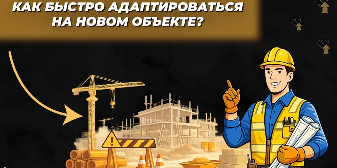 Как быстро адаптироваться на новом объекте?
