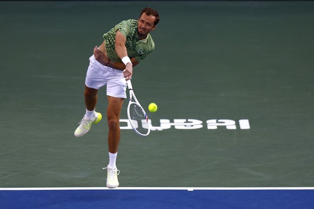    Даниил Медведев считает, что провел невероятный полуфинал, достойный титульного матча. Так что итог заслуженный / REUTERS