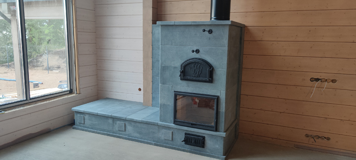 Печь с лежанкой.