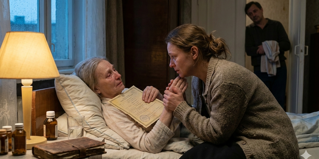 ​— Я тебе не сиделка, чтобы за твоей матерью ухаживать! — фыркнула жена.