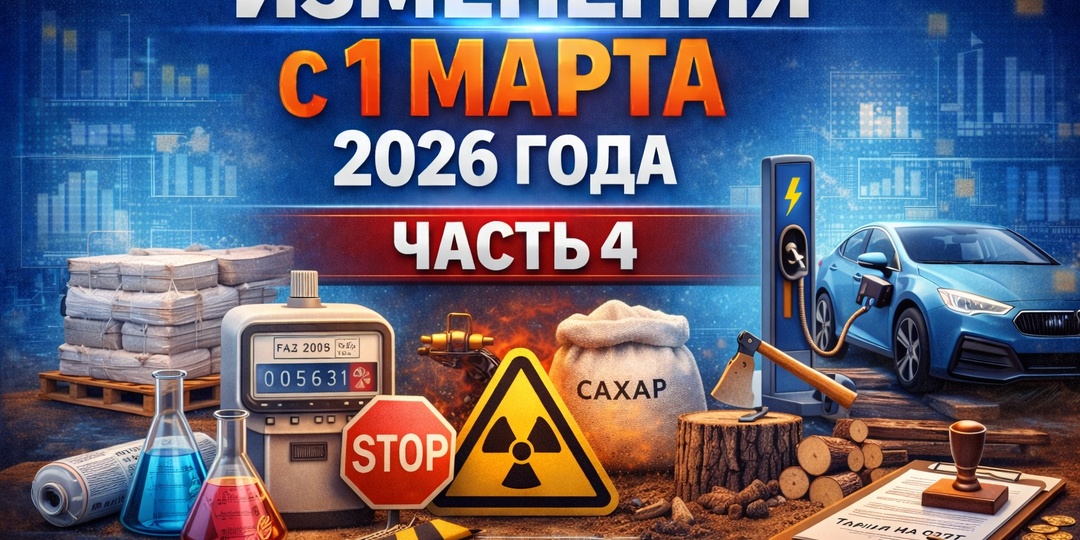 ИЗМЕНЕНИЯ С 1 МАРТА 2026 ГОДА