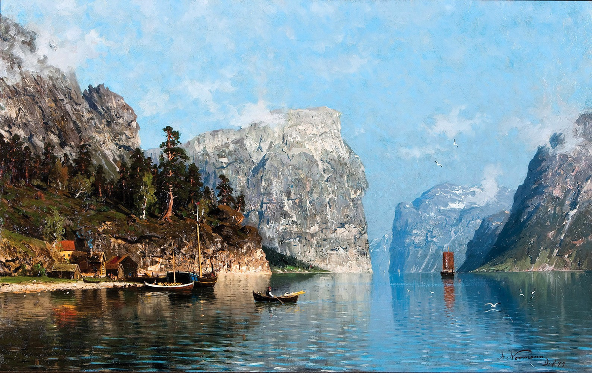 Эйлерт Адельстен Норман "Жители Согнефьорда"