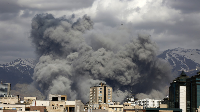     Взрывы в Тегеране Gettyimages.ru Fatemeh Bahrami / Anadolu
