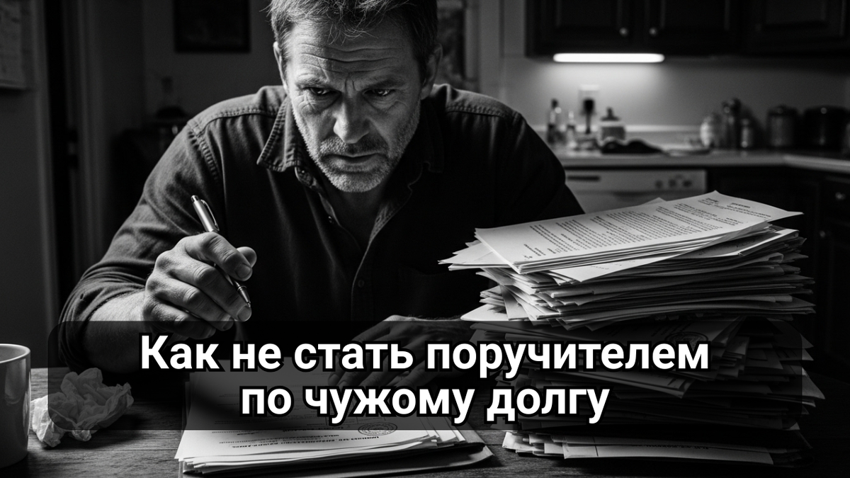 Как не стать поручителем по чужому долгу: 5 красных флагов.