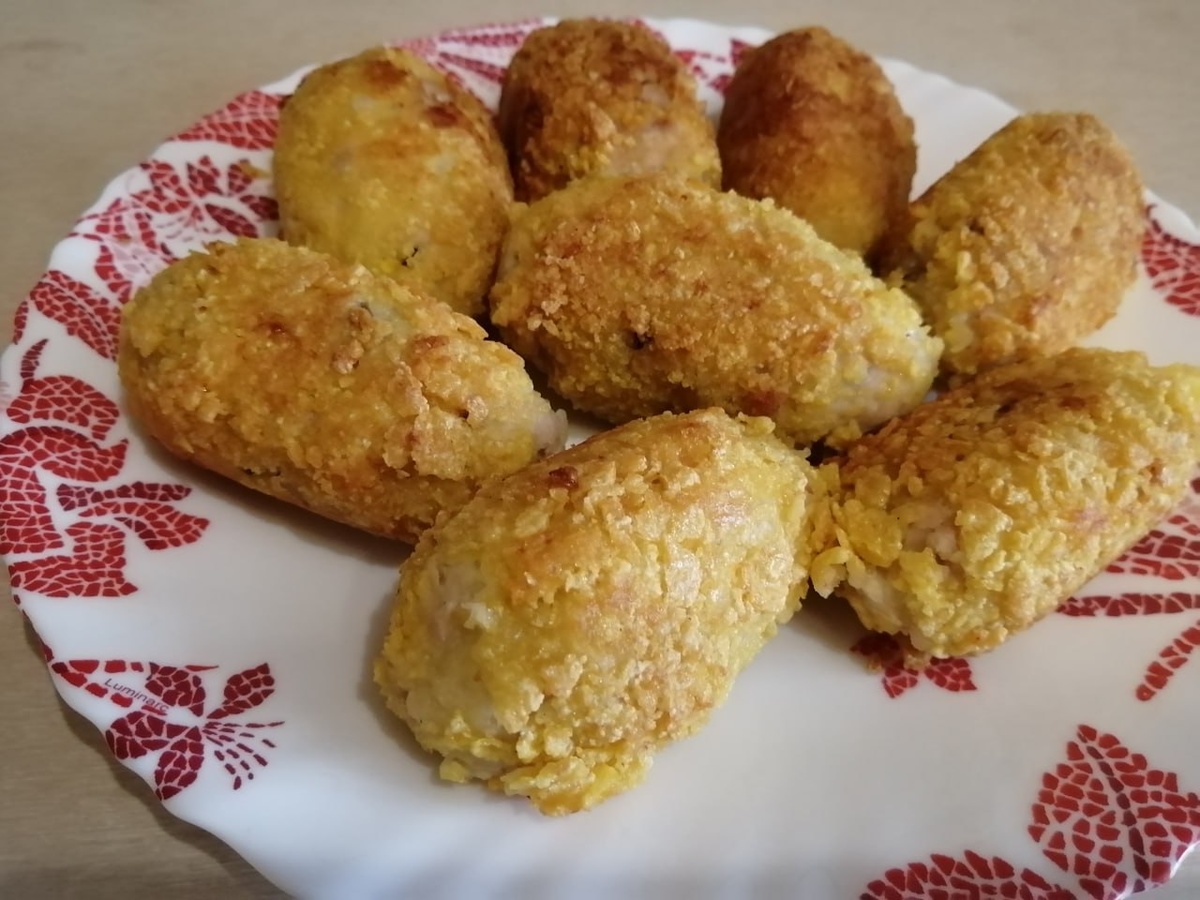 Ленивые котлеты по-киевски