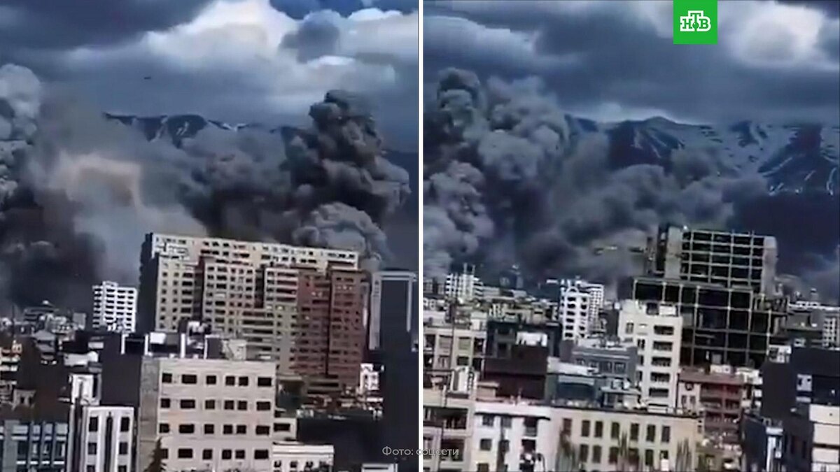    Армия Израиля начала новую серию атак по центру Тегерана