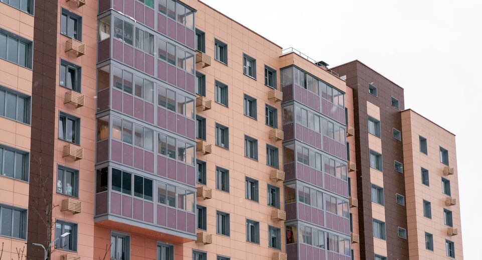    Многоквартирный дом на улице Мира в Клину для переселенцев из аварийного жилья / Медиасток.рф