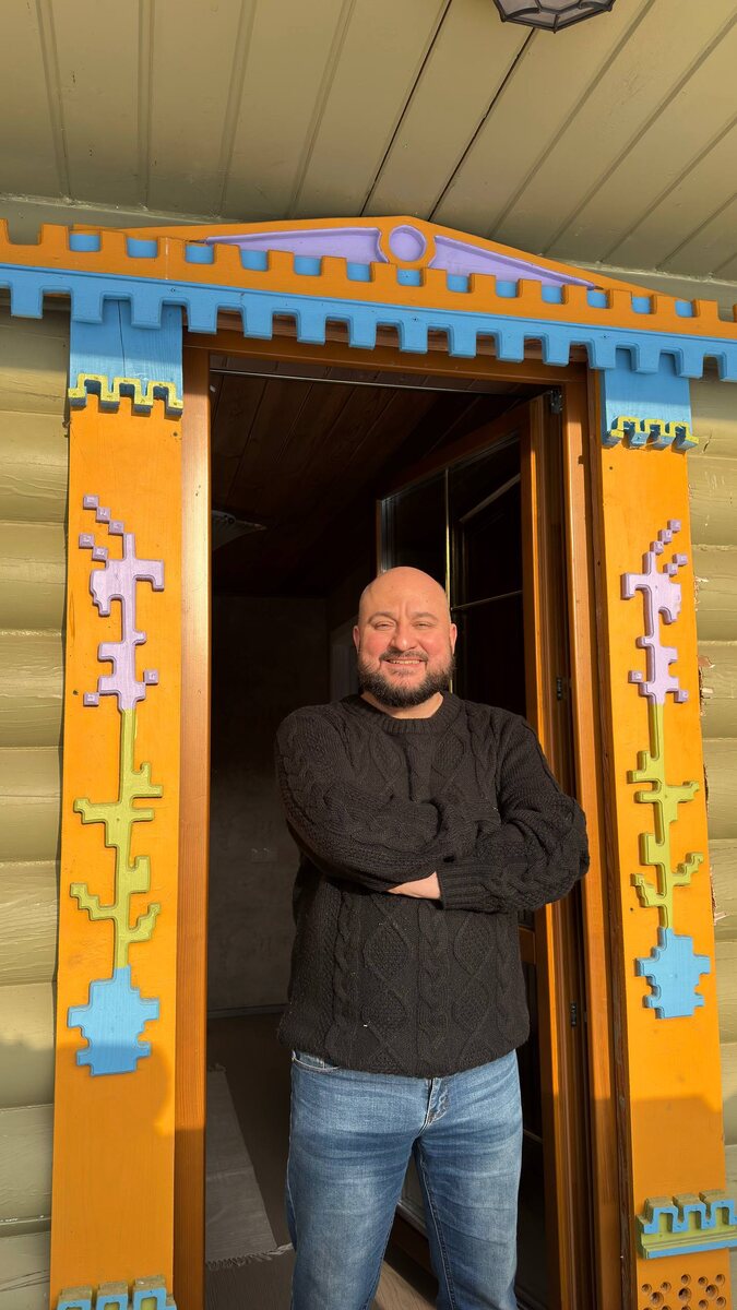 Автор во время поездки в Экопарк "Юхновград" , Калужская область, 07.02.26. Из личного архива автора. 