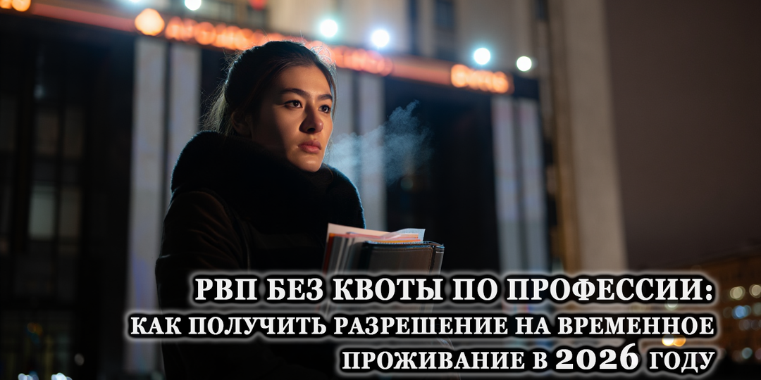 РВП без квоты 2026 по профессии: список востребованных специальностей и как получить разрешение на временное проживание быстрее
