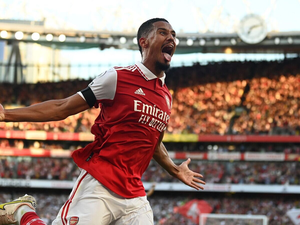    Защитник "Арсенала" Вильям Салиба | © пресс-служба клуба "Арсенал"