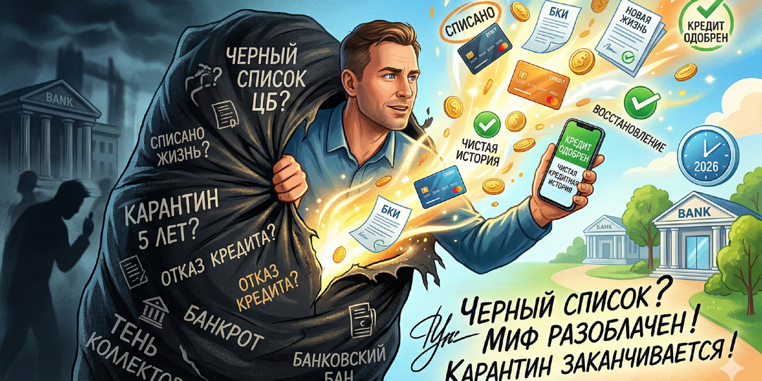 Черный список ЦБ: Как долго длится банковский «карантин» после процедуры списания.