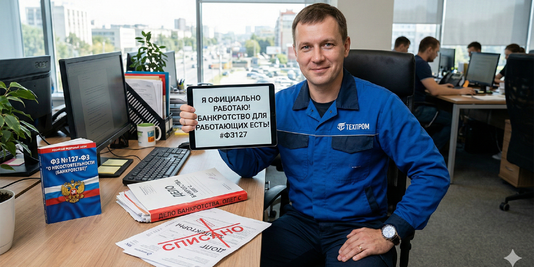 «Я официально работаю, мне не дадут обанкротиться!» — Разрушаем главный страх должников с белой зарплатой