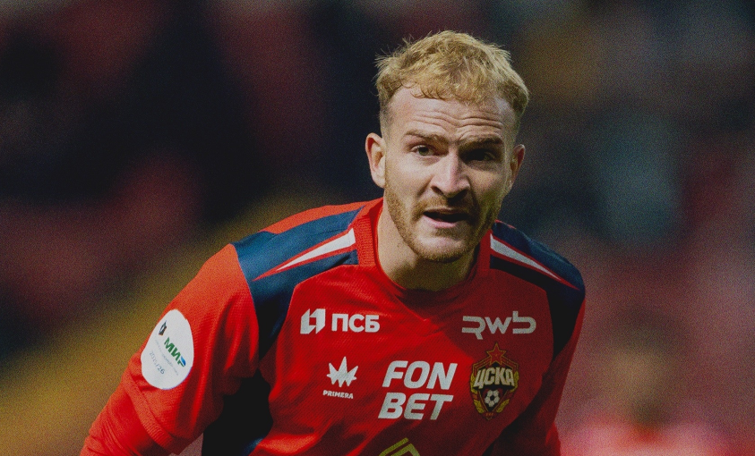 Лусиано Гонду, как и другие новички ЦСКА, неудачно сыграли в Грозном. Фото: ПФК ЦСКА