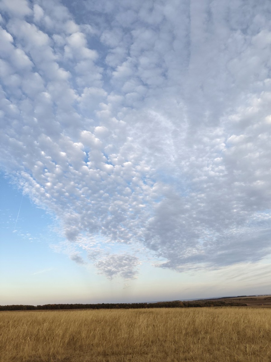 Красота неба и земли...