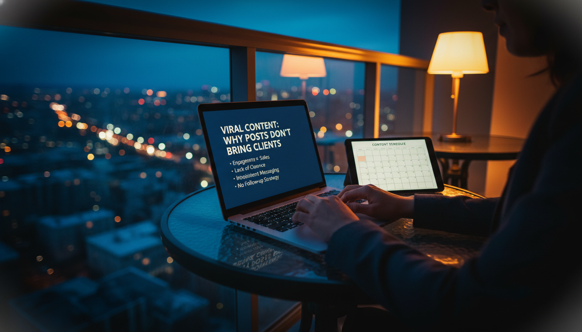 Вирусный контент: почему посты не приводят клиентов