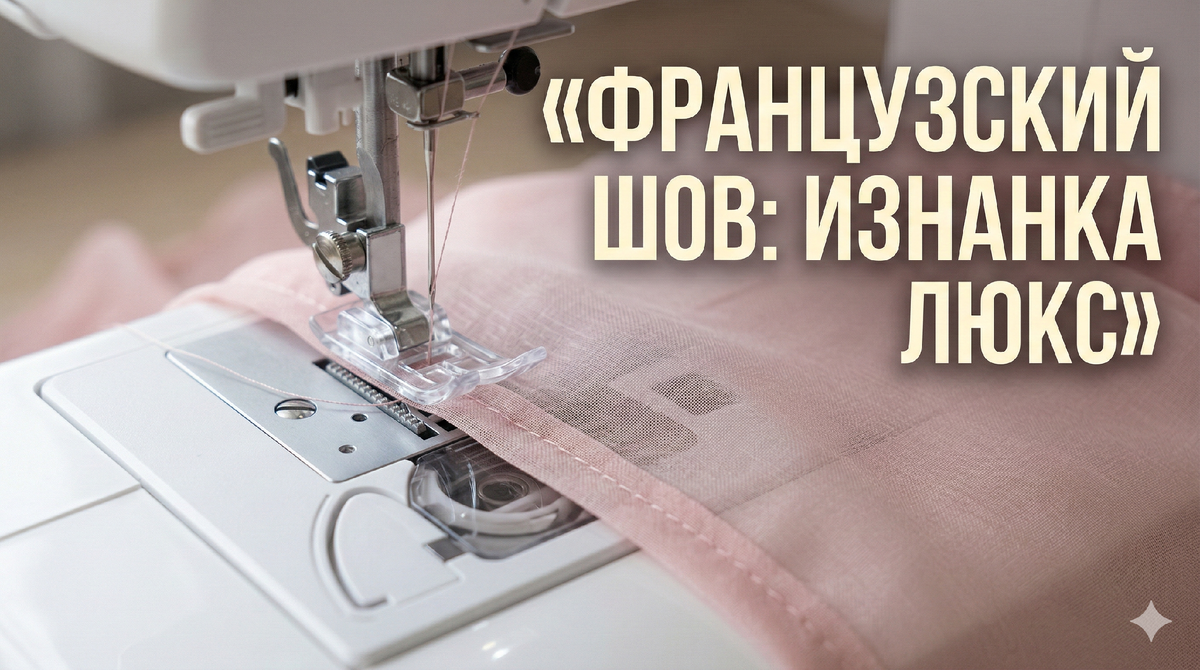Шьёте из шифона, шёлка или орга́нзы? Забудьте про оверлок. Рассказываем, как сделать идеальный французский (бельевой) шов: пошаговый алгоритм и хитрости для безупречного результата.